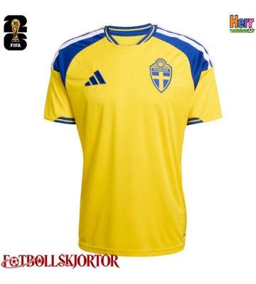 Sverige Hemmatröja VM 2026 Kortärmad